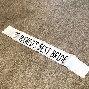 Bridal sash